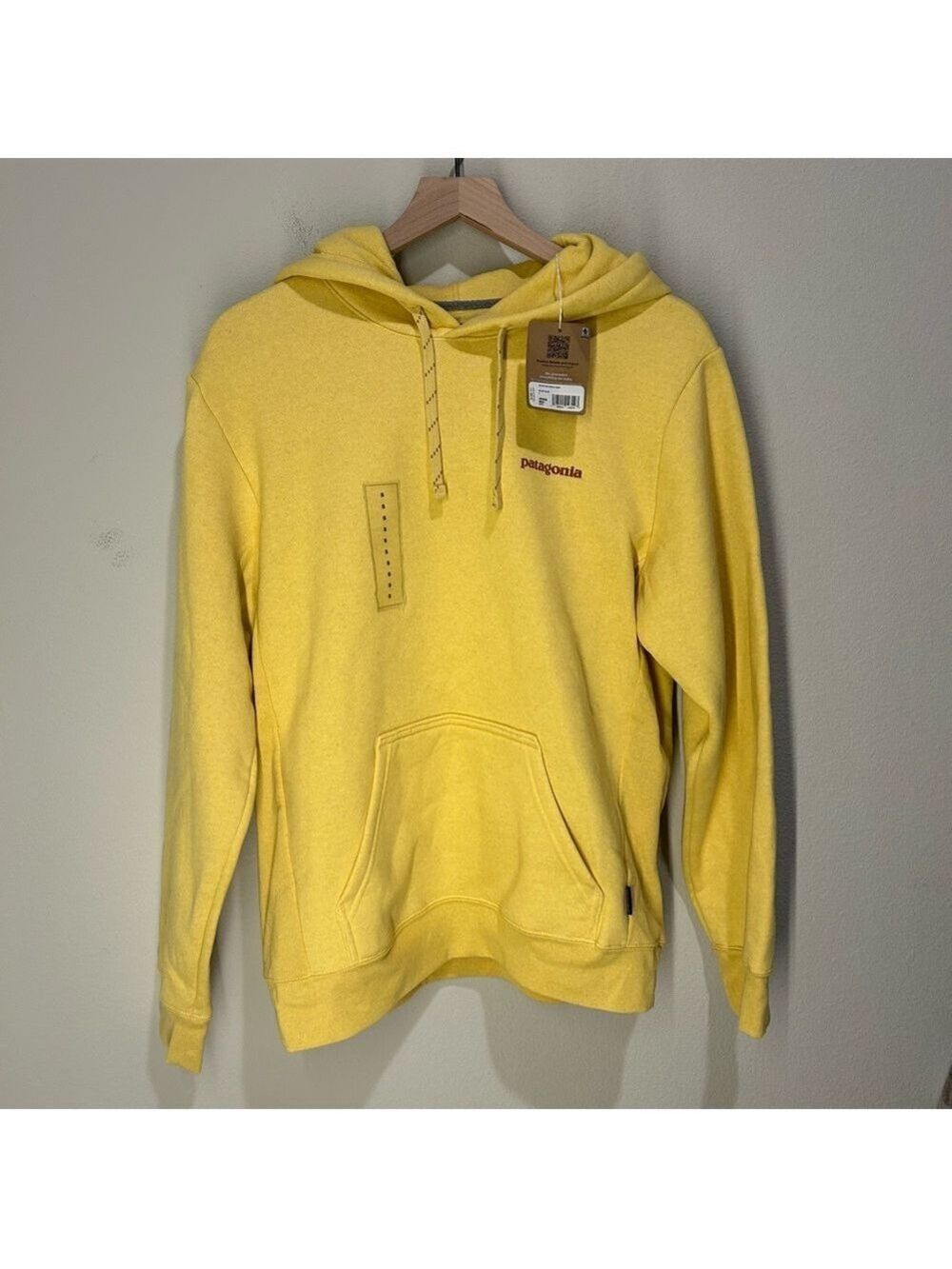 NWT Patagonia Fitz Roy Icon Uprisal Hoody Milled Yellow Size Small